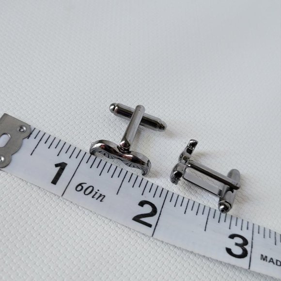 Gentlemen Sexy Mustache Cuff Links - Picture 3 of 3